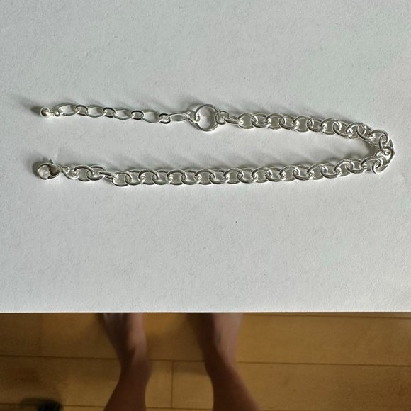 Origami Owl® Silver Over-the-Heart-Chain 30" to 18" - NWT - Picture 8 of 8